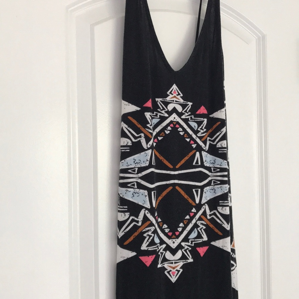 Tribal Print Knit Maxi Dress - SO SOFT!
